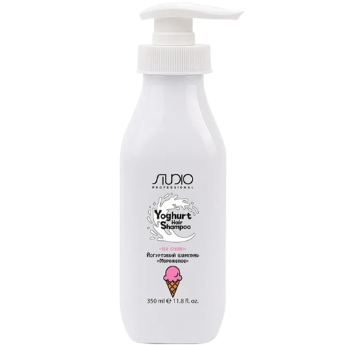 Studio Йогуртовый шампунь для волос «Мороженое», 350мл