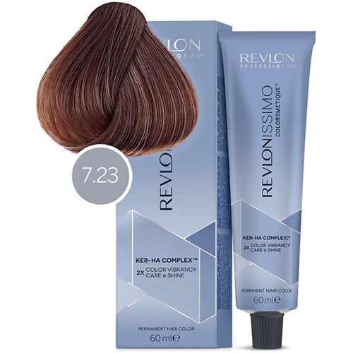 REVLON NMT High Coverage 7-23  перламутровый блондин 60мл.