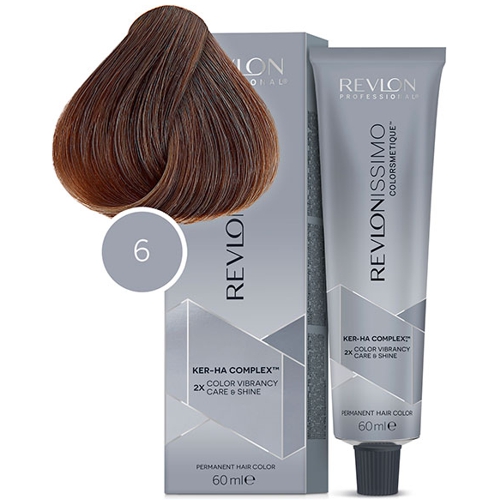 REVLON NMT High Coverage 6 темно- русый 60мл.