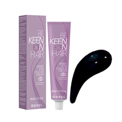 KEEN Краска для бровей и ресниц 60мл, Черная