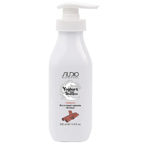 Studio Йогуртовый шампунь для волос «Корица», 350мл