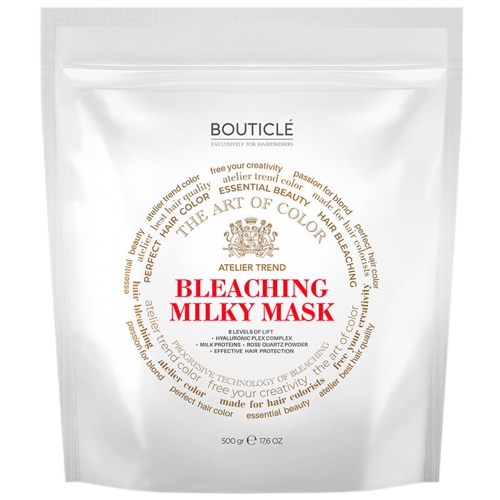 BOUTICLE Обесцвечивающая маска для волос с Hyaluronic Plex Complex "BOUTICLE White Bleaching, 500г