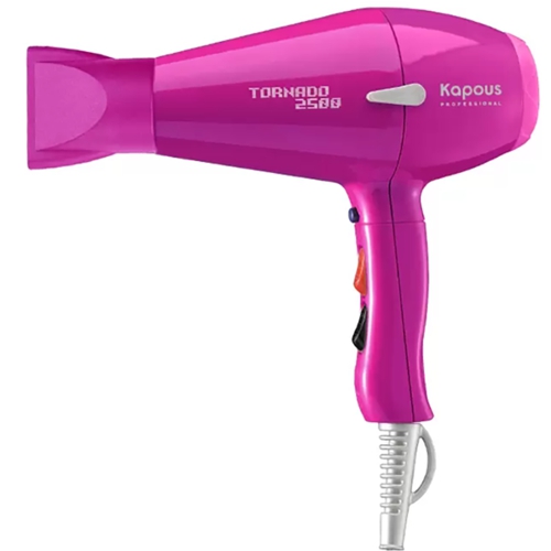 Фен Kapous профессиональный "Tornado 2500" фуксия