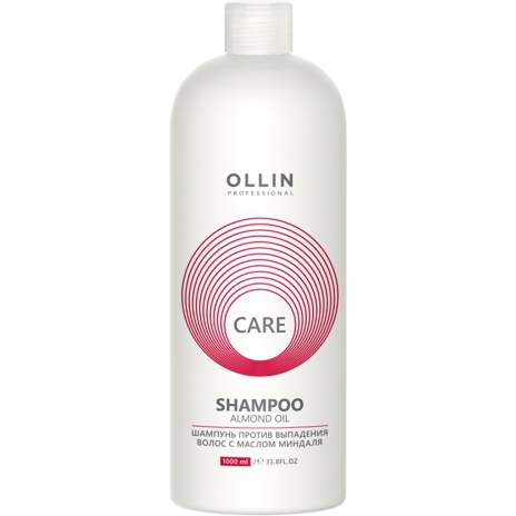 OLLIN CARE Шампунь для волос с маслом миндаля 1000мл
