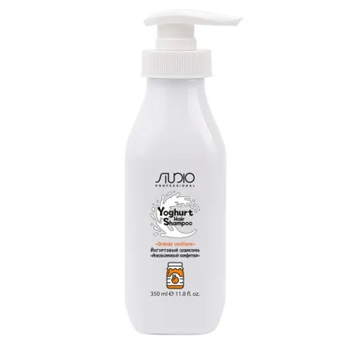 Studio Йогуртовый шампунь для волос «Апельсиновый конфитюр», 350мл