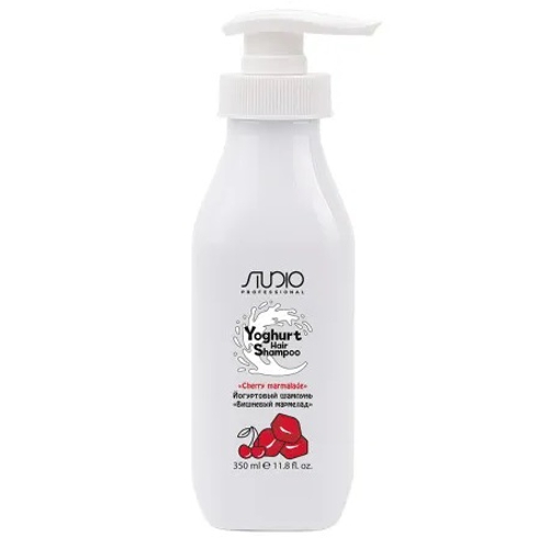 Studio Йогуртовый шампунь для волос «Вишневый мармелад», 350мл
