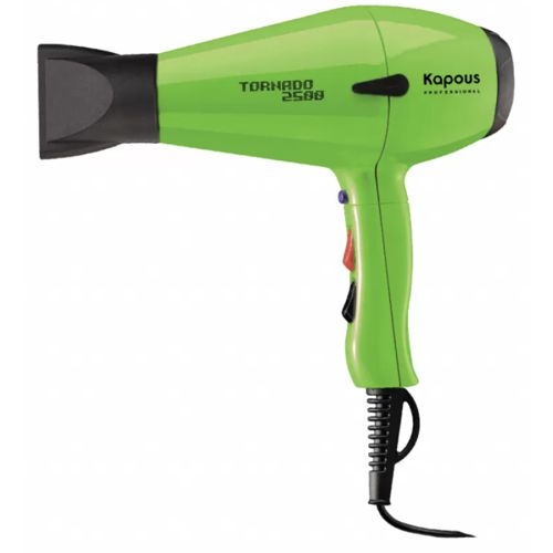 Фен Kapous профессиональный "Tornado 2500" зеленый