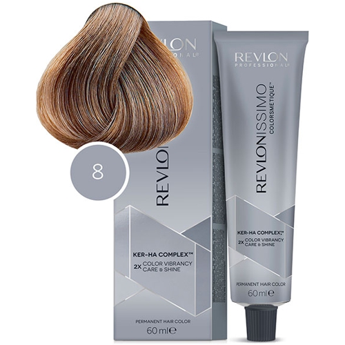 REVLON NMT High Coverage 8 светло- русый 60мл.