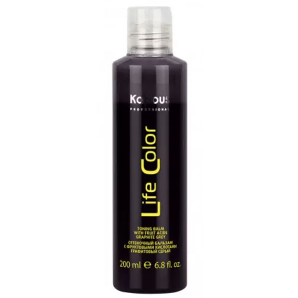 Kapous Оттеночный бальзам 200мл Графитовый серый