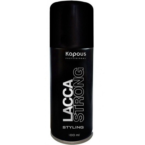 Kapous Лак аэрозольный для волос сильной фиксации 100мл 