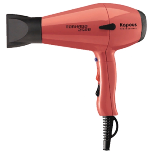 Фен Kapous профессиональный "Tornado 2500"  розовый