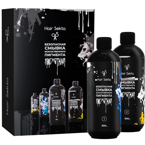Hair Sekta Кислотная смывка  (2 х 500 мл)