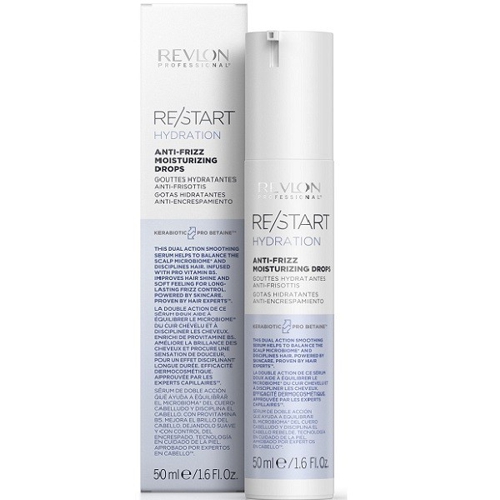 REVLON RESTART HYDRATION Увлажняющие капли для смягчения волос, 50мл