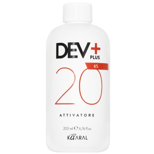 KAARAL DEV PLUS 20 volume. Осветляющая эмульсия (6%) 200мл