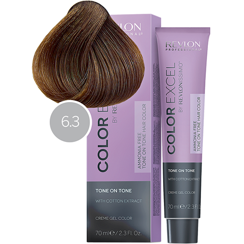 Revlon RVL COLOR EXCEL 6.3 Светлый золотисто-ореховый 70мл