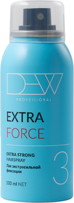 DEW PROFESSIONAL FORCE Лак экстрасильный (Голубой) 100мл