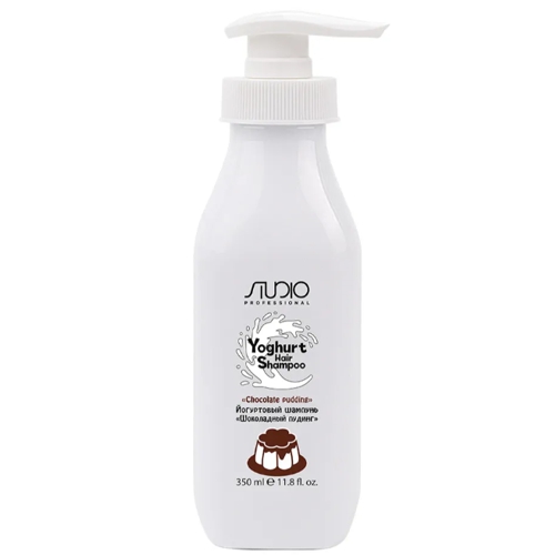 Studio Йогуртовый шампунь для волос «Шоколадный пудинг», 350мл