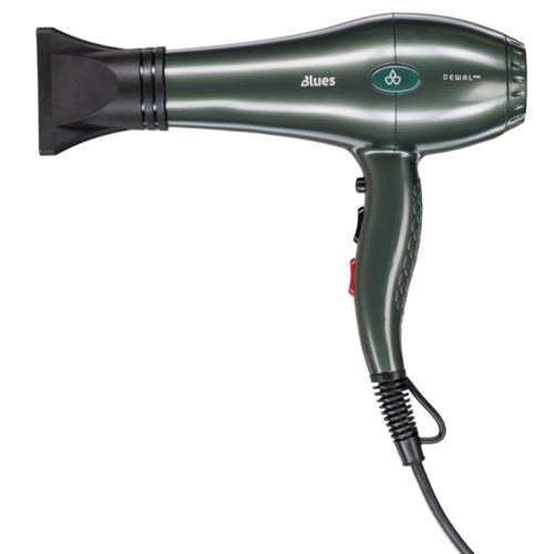 Фен  DEWAL PRO BLUES изумрудный , 2600Вт, иониз. 2 нас., 