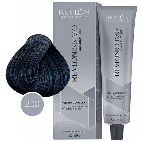 REVLONISSIMO COLORSMETIQUE 2.10 черный насыщенно пепельный 60мл.