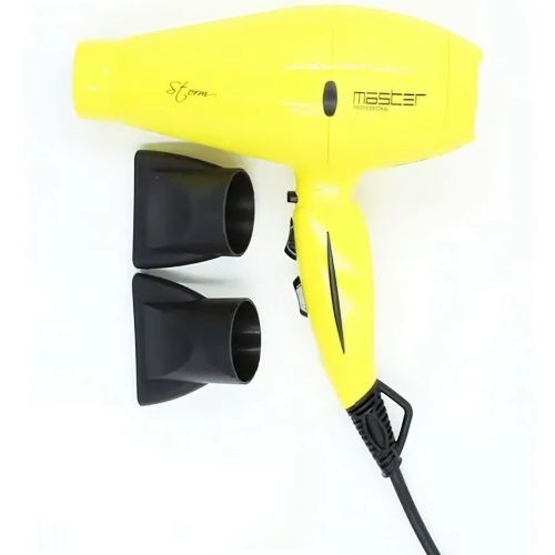 Фен  Master Professional Storm желтый  2100Вт
