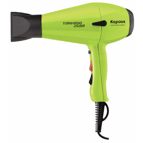 Фен Kapous профессиональный "Tornado 2500" салатовый