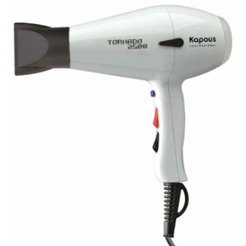 Фен Kapous профессиональный "Tornado 2500" белый
