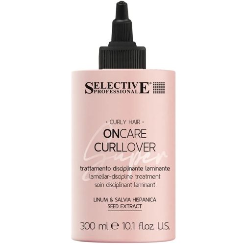 SELECTIVE CURLLOVER Супердисциплинирующий флюид для ламинирования волос 300мл 